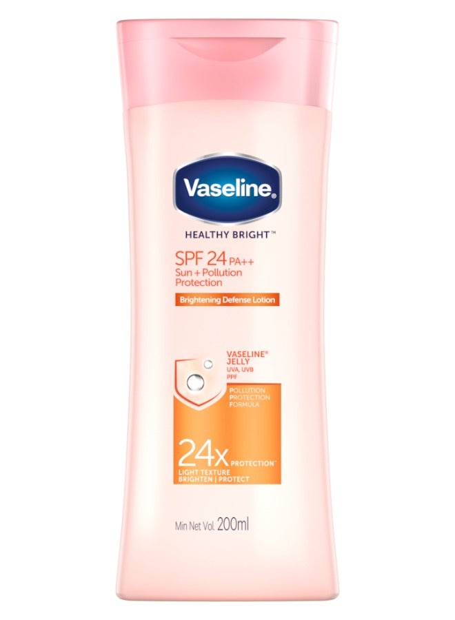 Vaseline Healthy Bright Series SPF 24 PA++ Sun + Pollution 200ml