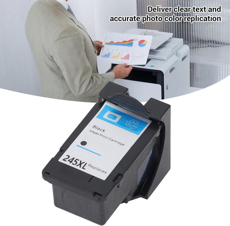 Pilipane Printer Ink Cartridge Replacement Clear Printing Easy Installation Enhanced Efficiency Improved Performance for TR4520 TR4522 TS202 TS302 TS3320 TS3120 TS3122 TS3322 MG2522 (PG‑245XL Black) - Image 4