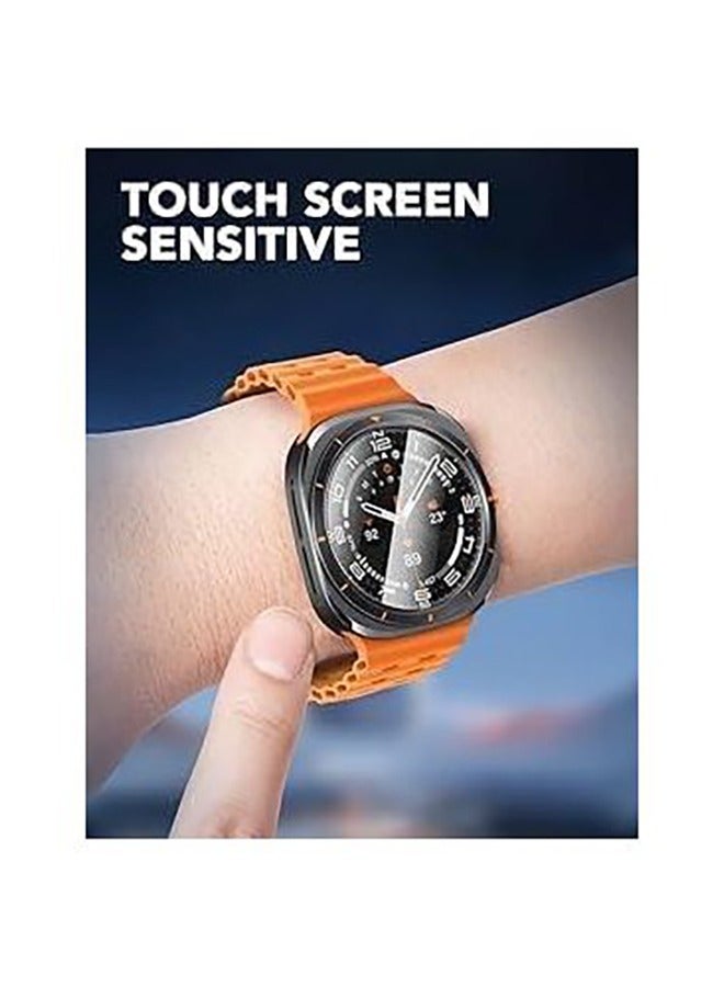 Samsung Galaxy Watch 7 Ultra 47mm Anti-Scratch HD Clear Soft Glass Film Screen Protector  - Image 3