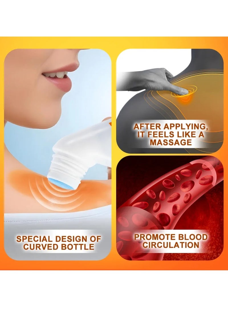 Sumifun سائل تخفيف آلام العضلات من سم النحل - مرهم تخفيف الألم - كريم تخفيف آلام المفاصل - بلسم تخفيف آلام التهاب المفاصل - كريم العناية بالركبة من سم النحل - جل علاج العناية بالمفاصل من سم النحل - مرهم تخفيف آلام المفاصل والعضلات من سم النحل 50 مل - Image 3