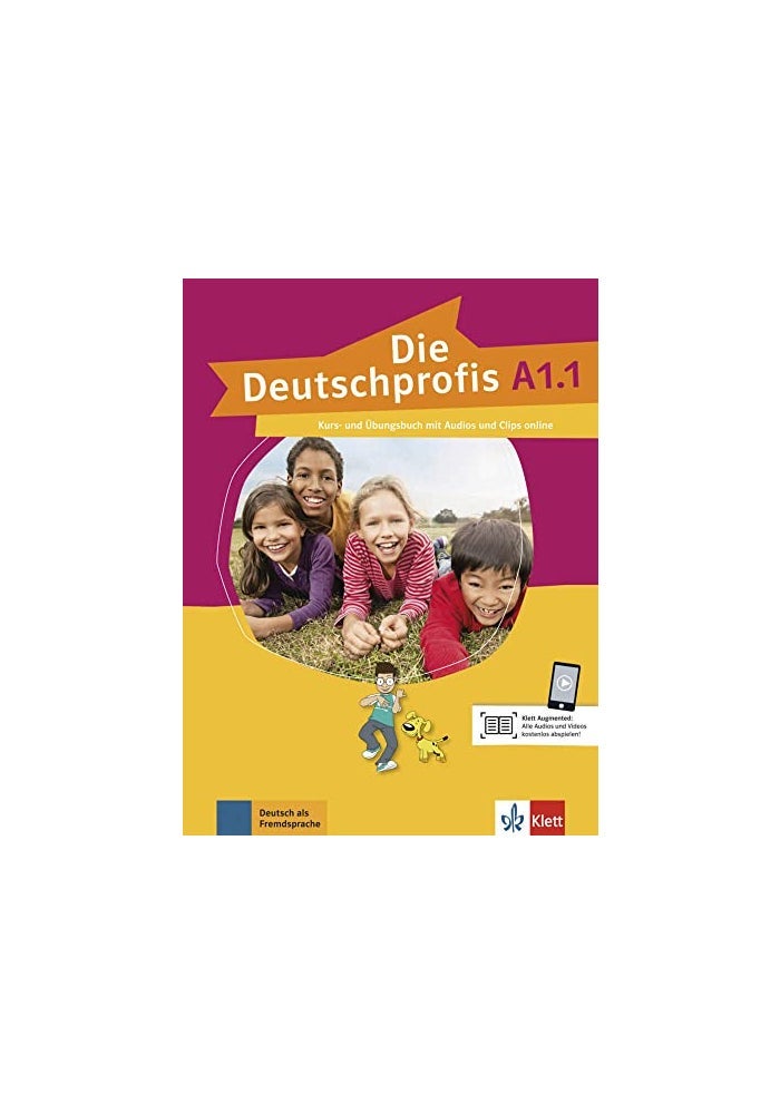 Deutschprofis in Teilbanden: Kurs- und  Ubungsbuch A1.1 + Audios und Clips o