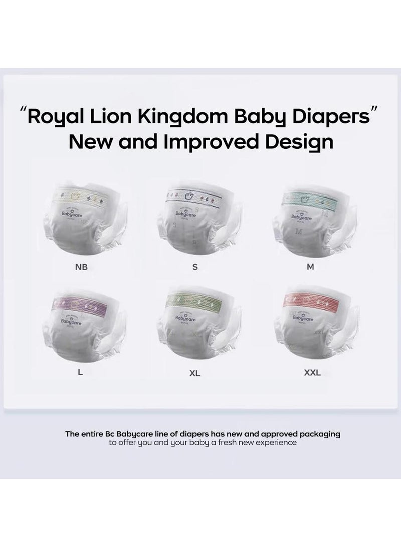 Babycare Babycare Royal Baby Diapers, Size 1 (2-5kg), 272 Pieces, Super Mega Pack of 4  - Image 4