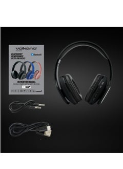 Volkano Volkano Phonic Series Bluetooth Full Size Head Phones - Black  - Image 5