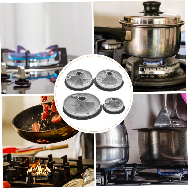 Universal Gas Stove Burner Cap Replacement Metal Head Set Practical Kitchen Cooker - Image 5