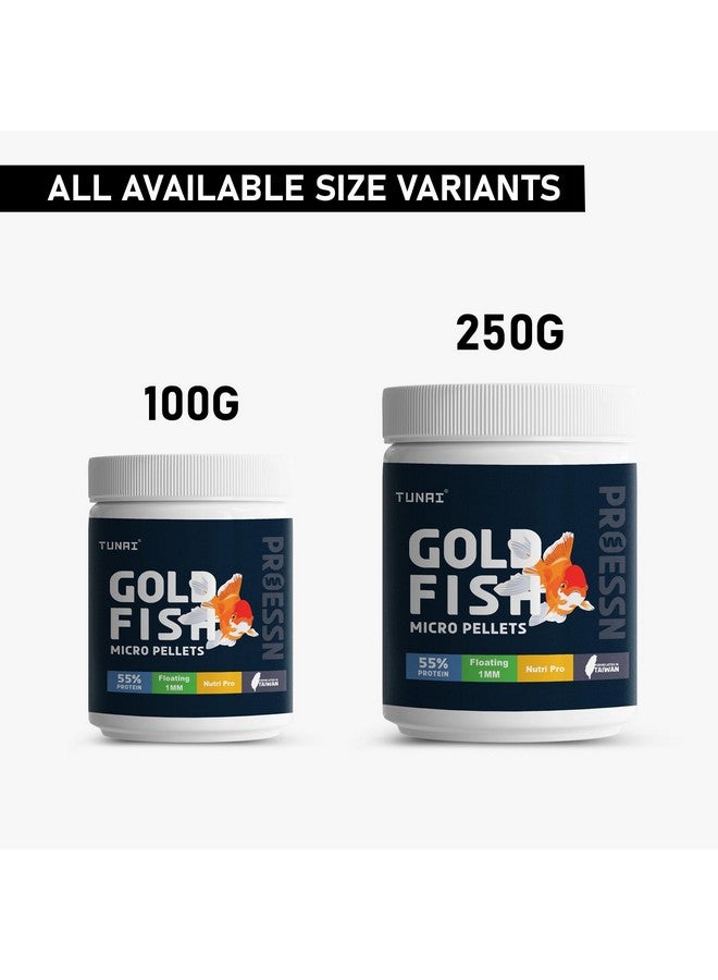 حبيبات طعام أسماك الزينة الذهبية الصغيرة | حبيبات غنية بالبروتين بنسبة 55% | تعزز اللون والنمو، تم تركيبها في تايوان خصيصًا لغذاء أسماك الزينة في جميع مراحل حياتها (حبيبات صغيرة بحجم 500 جرام، 1 مم) - Image 3