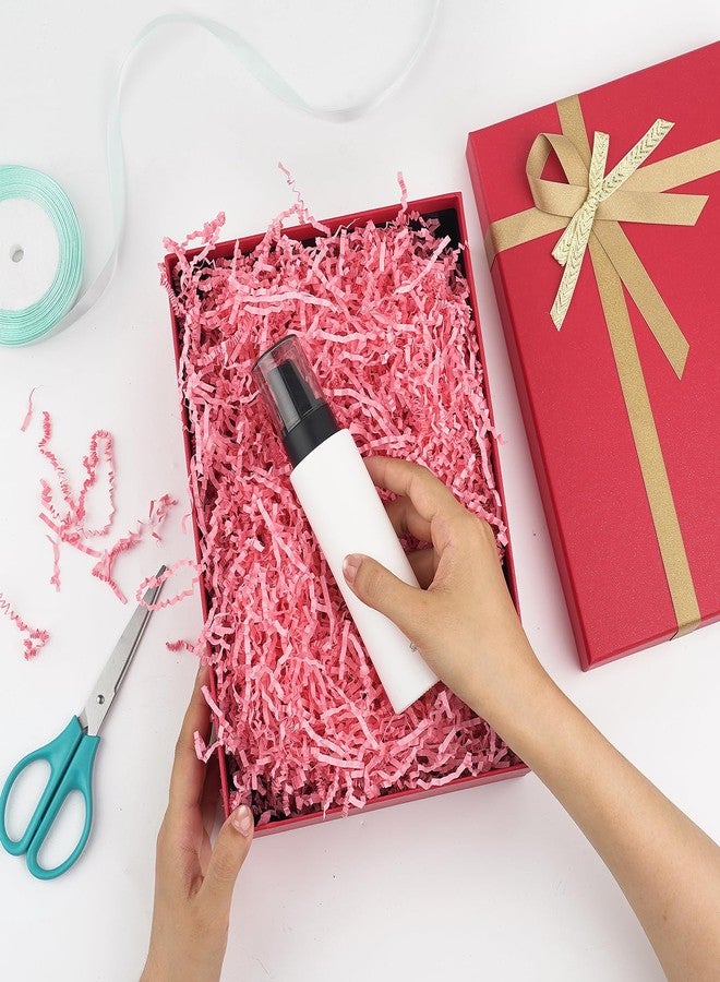 mxxkms 2.2 LB Pink Crinkle Paper Filler - Shredded Paper Perfect for Gift Baskets, Birthdays, Weddings, Christmas, and Craft Projects - Plenty of Fill to Stuff Packaging - Image 2