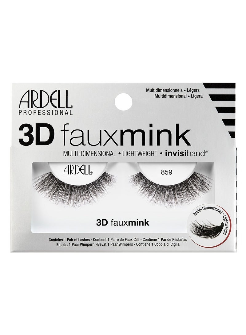 رموش صناعية من أرد 3D فو Mink Strip، 859