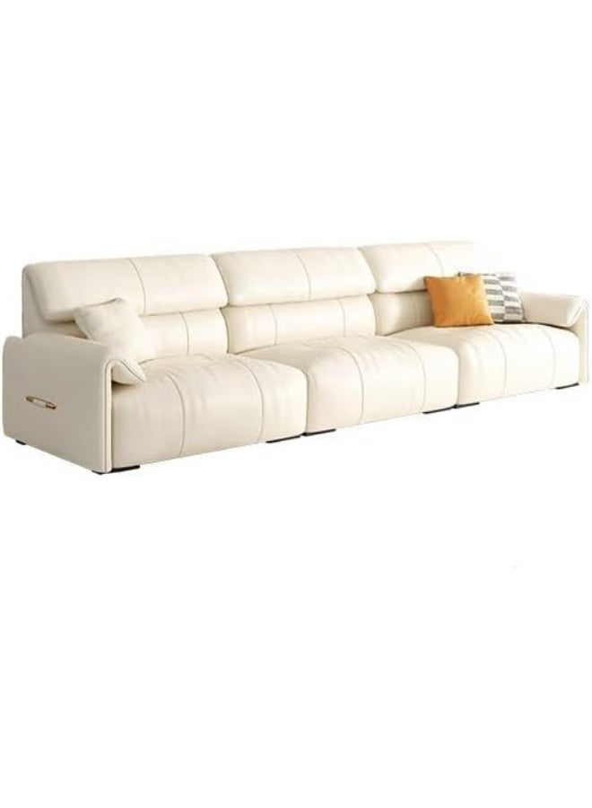 Comfynest Pine Frame Modern Sofa with Leathaire Upholstery and Standard Seat Width  - Image 3