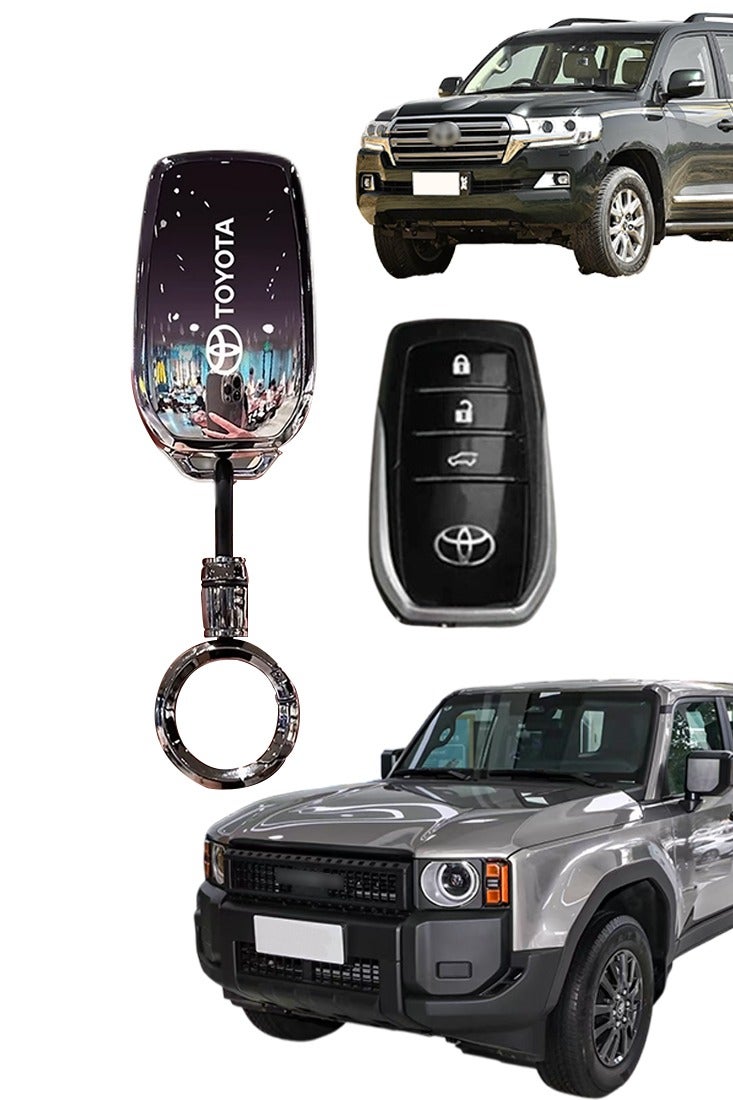 Toyota car key holder key protector is stylish and simple, suitable for the new Camry Corolla Prado model. - Image 1