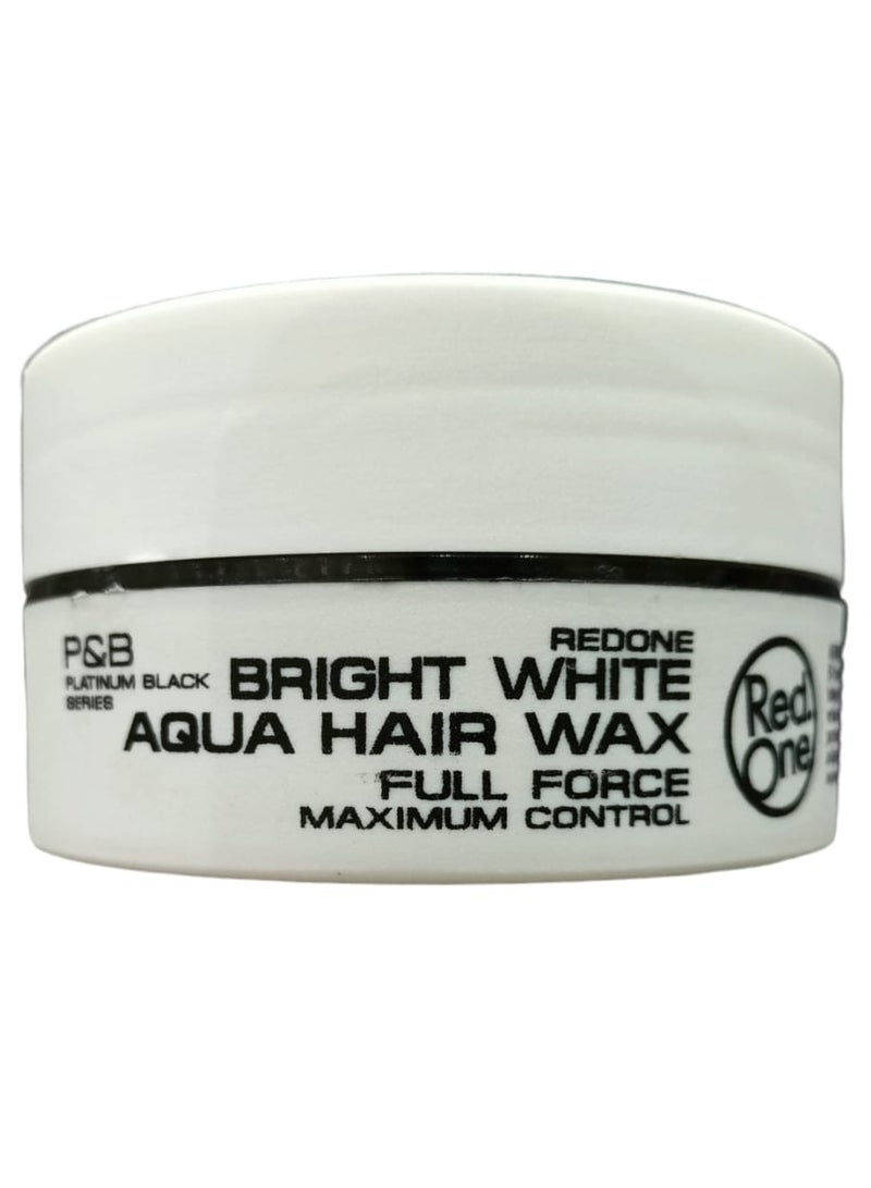 Red One Aqua White Hair Wax Gel 150 ml - Image 1