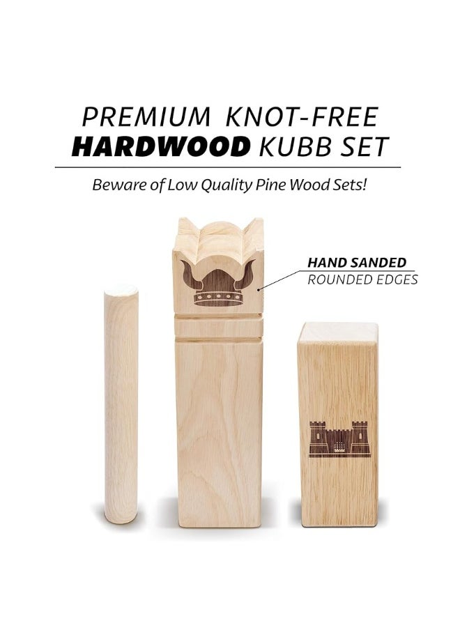 GoSports - GoSports Kubb Viking Clash Toss Game Set for Kids & Adults - Image 1