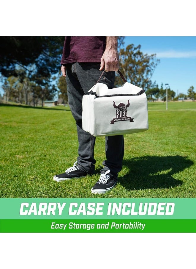 GoSports - GoSports Kubb Viking Clash Toss Game Set for Kids & Adults - Image 1