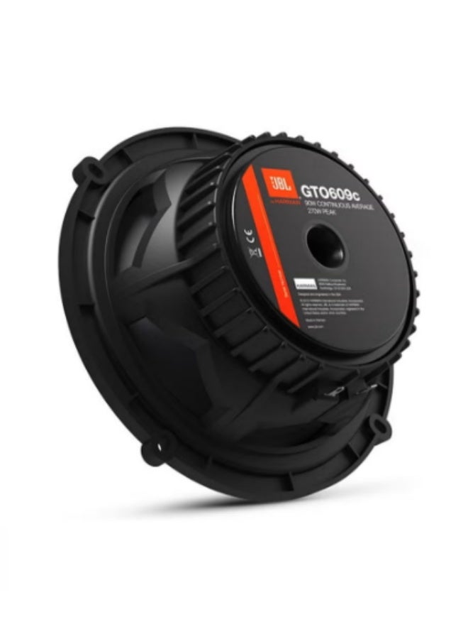 JBL GTO609C Component Car Speakers – 6.5" Woofer & Tweeter Set – Professional Sound & Deep Bass – 2 Years Warranty - Image 2