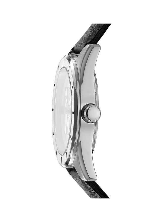 DKNY ديكني تشامبرز ميدي DK1L016L0015 - جلد إناث كوارتز 3 عقارب - Image 2