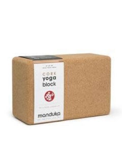 Manduka Cork Block Natural 4 Inch  - Image 2