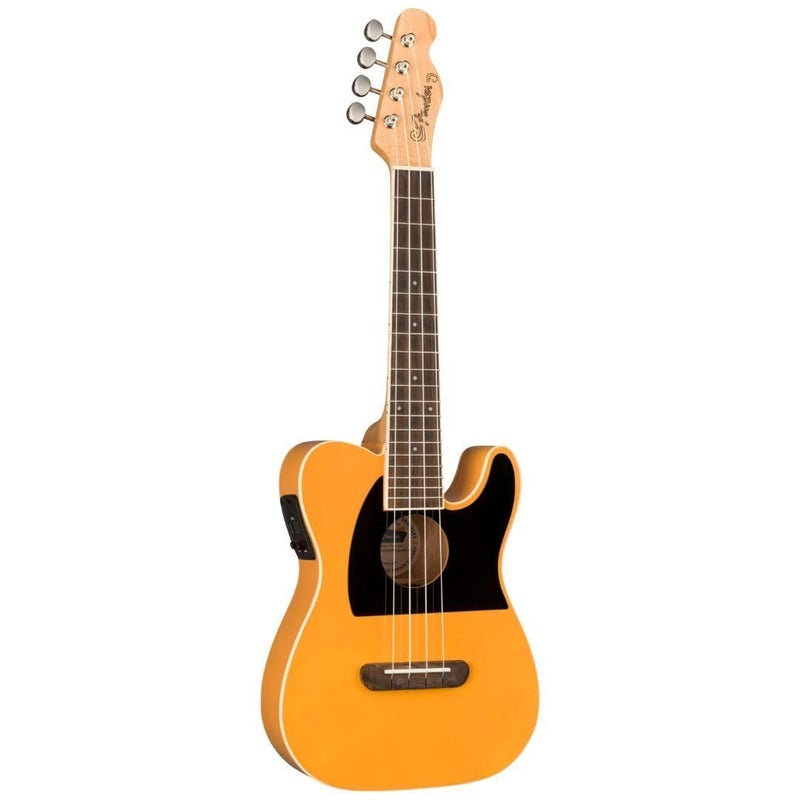 FENDER فندر فولرتون تلي كونشيرت يوكليلي، بلون الزبدة 28.1 × 11.1 × 3.6 بوصة - Image 3