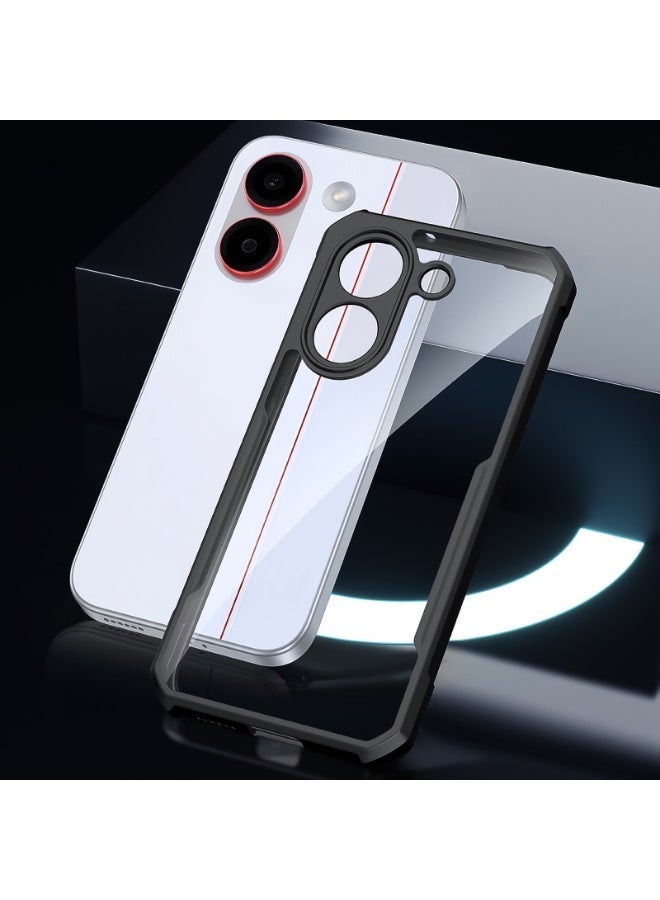 XUNDD for Xiaomi POCO X8 Pro Case, Camera Lens Protection Back Cover, TPU+PC Shockproof Bumper Mobile Phone Case, Anti-Yellowing Slim Fit Protective Casing - Image 5