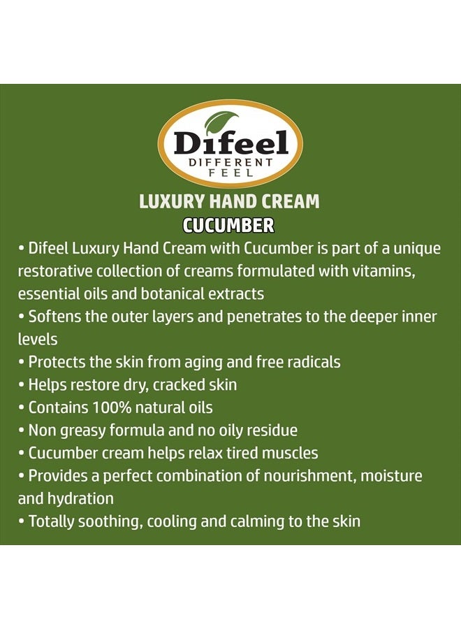 difeel Moisturizing Hand Cream - Cucumber Melon 1.4 ounce - Image 2