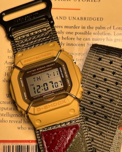 DAVILANE 18mm Watch Band Strap for Casio AE-1000W AE-1200 AE-1300 AEQ-110W AQ-S800W MRW-200H MRW-S300 SGW-300H SGW-400H W-216H W-218H W-735H, Super Rugged Nylon Sports Strap - Image 4