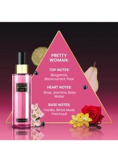 Collection Set Womens Body Mist Gift Set With Midnight Passion Love Rush Pretty Woman And Paradise Bliss Fragrance Spray Set (4X60Ml) - pzsku/ZBE08DCFA2609A3546D3FZ/45/_/1736424687/c09fbff7-5cd3-4efa-a401-c068f9b93bf3