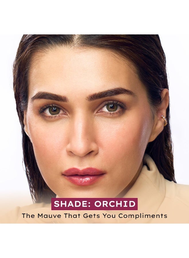 Hyphen Tinted Lip Balm | Brightens & Reduces Dark Lips & Pigmentation | 1% Vitamin E, Peptide & 2% Squalane | Winter Lip Care | 24H Moisturization for Dry & Chapped Lips | Orchid - 10g - Image 4