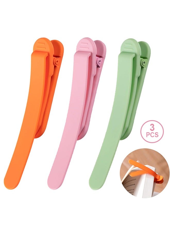 3Pcs Smart Bookmark, Silicone Book Mark, Book Accessories for Reading Lovers, Follow page bookmark, Automatic recording page reading tool - Image 1