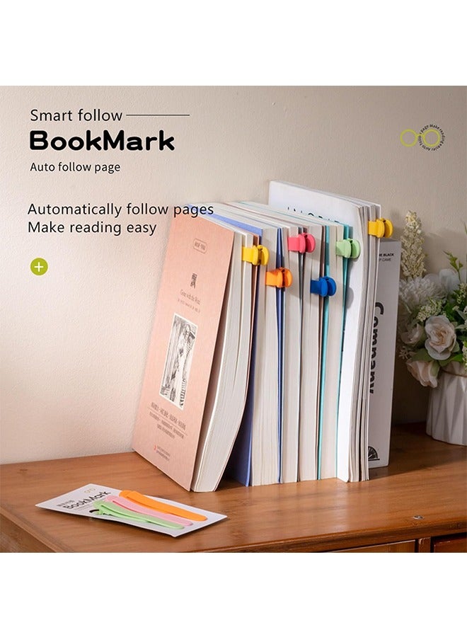 3Pcs Smart Bookmark, Silicone Book Mark, Book Accessories for Reading Lovers, Follow page bookmark, Automatic recording page reading tool - Image 2