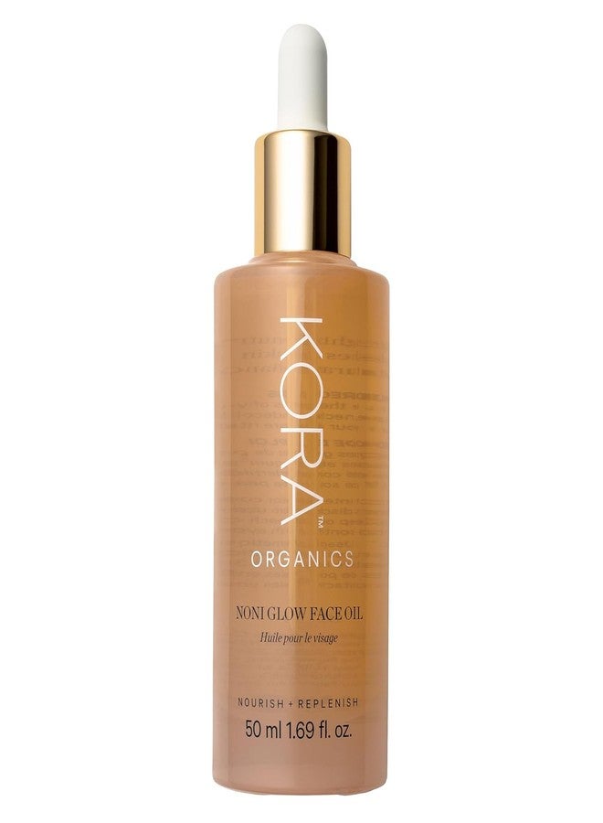 KORA Organics Noni Glow Hydrating Face Oil for All Skin Types, Lightweight Fast-Absorbing Facial Oil with Rosehip, Jojoba & Sea Buckthorn Oils for Smooth & Radiant Looking Skin, 1.69 fl oz - Image 1