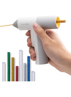 HOTO HOTO Cordless Hot Glue Gun, 10 Glue Sticks, 30S Heating Fast, USB Rechargeable Melt Glue Gun, Lithium Glue Gun Tools, Smart-Power-Off Glue Gun, Perfect for Crafts, DIY Arts, Quick Home Repairs  - Image 2