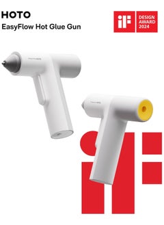 HOTO HOTO Cordless Hot Glue Gun, 10 Glue Sticks, 30S Heating Fast, USB Rechargeable Melt Glue Gun, Lithium Glue Gun Tools, Smart-Power-Off Glue Gun, Perfect for Crafts, DIY Arts, Quick Home Repairs  - Image 3