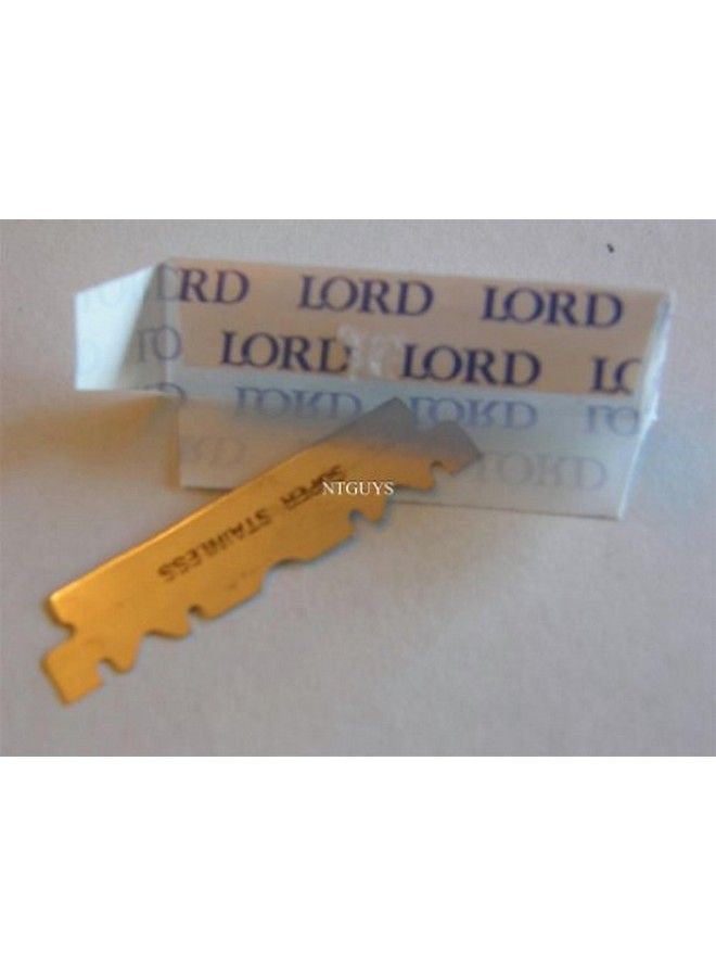 LORD RAZORS 200 Lord Razor Blades Super Stainless Single Edge For Barbers - Image 4