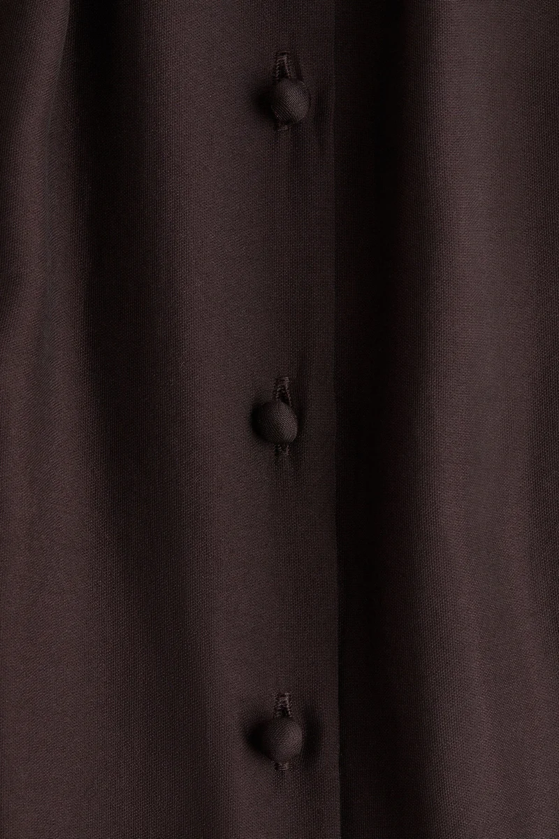 H&M Button-front tunic dress