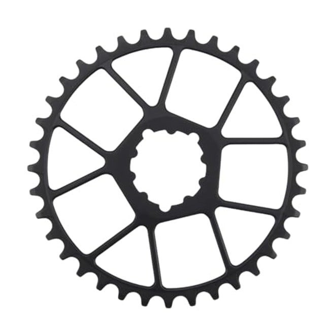 EVOSID Ultralight MTB Chainring Direct Mount 3mm Offset 32T/34T/36T/38T Narrow Wide 7075 CNC Chainwheel - Black - Image 1