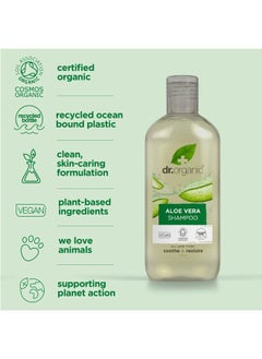 dr.organic Organic Doctor Aloe Vera, Shampoo, 9 Fluid Ounce  - Image 4