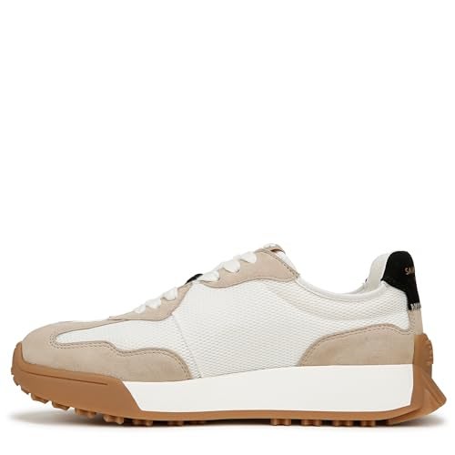 Sam Edelman Langley Sneaker White/Tan/Black 8 Medium - Image 2