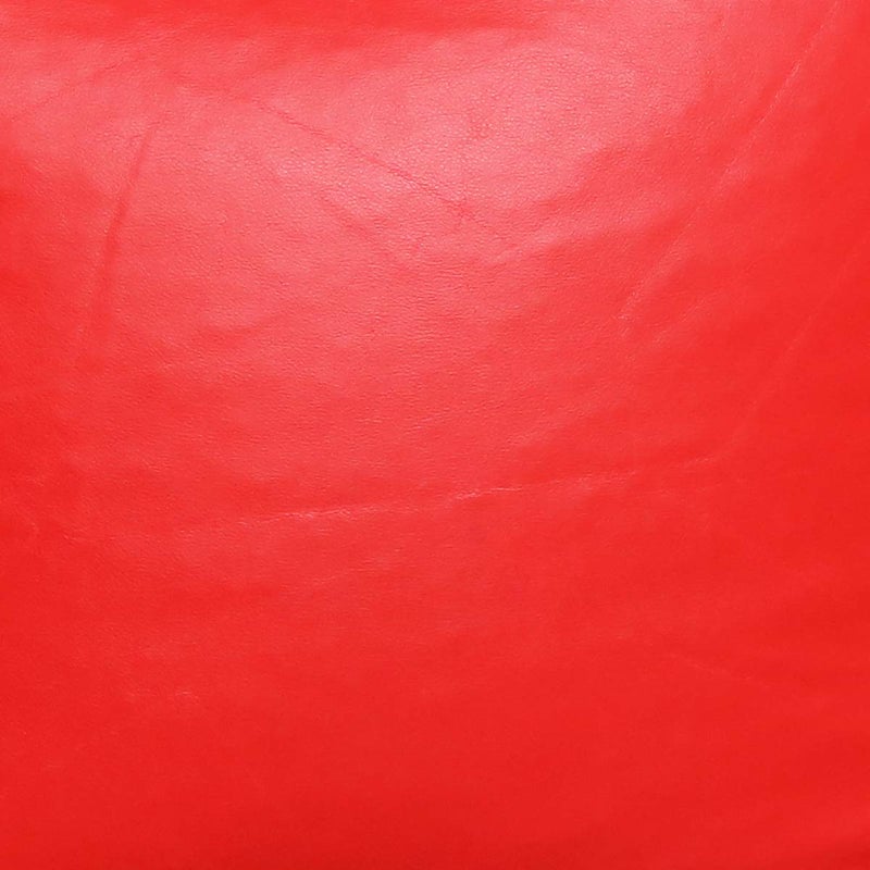 LUSHBERRY Bean Bag XXXL Luxury Lounge Chair Cover with Footrest Red Without FillersBeans - Image 5