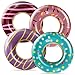 4E's Novelty 4Es Novelty 4 PCS Mini Inflatable Donuts for Party Decorations 15 Inch Blowup Donut Inflatables for Birthday Party Supplies - Image 3