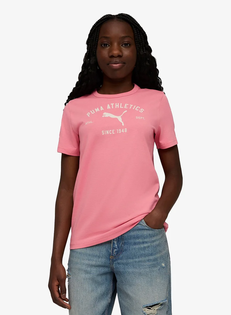 بوما Youth Classic Graphic T-Shirt