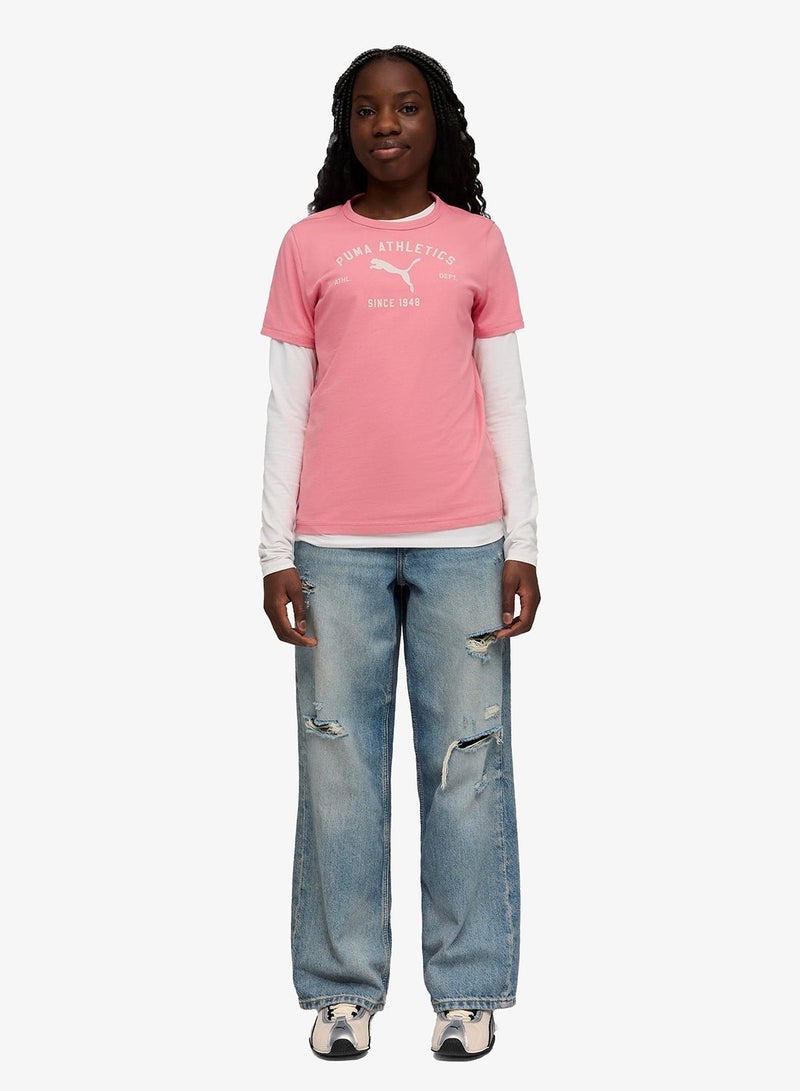 PUMA Youth Classic Graphic T-Shirt - Image 3