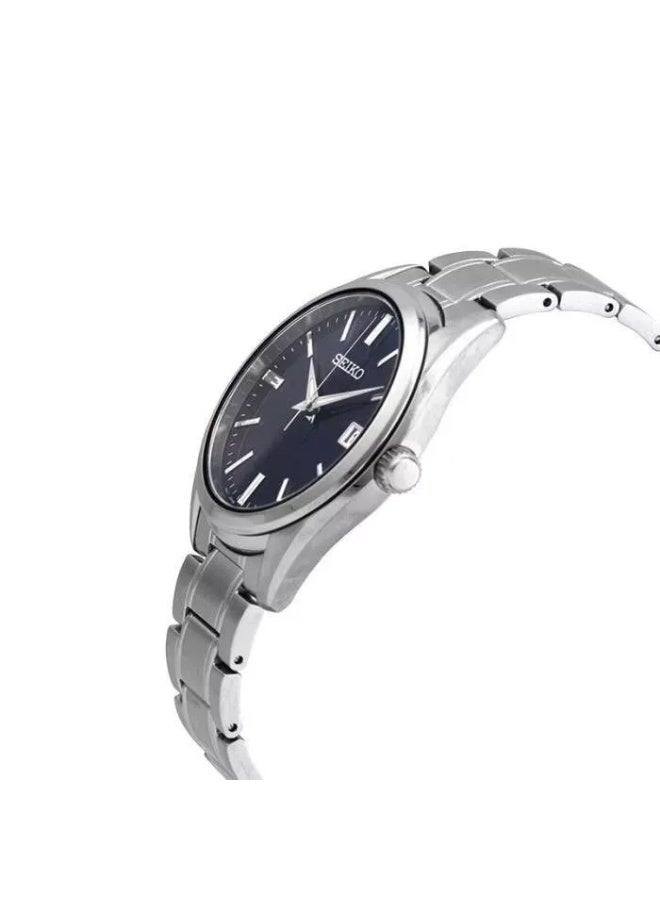 Seiko Classic Men's Watch SUR309P1, 40.2 mm Blue Dial, Stainless Steel Bracelet, 100 M WR - Image 4