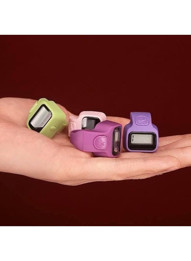 عداد التسبيح أو خاتم التسبيح خاتم التسبيح – رفيقك الدائم للذكر في رمضان والأيام المباركة متعدد الألوان 3 قطع - Image 5