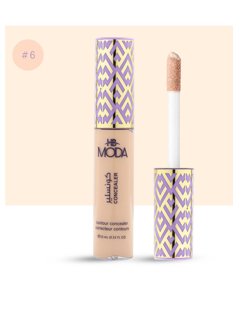 MODA Contour Concealer Matte Concealer #6 - Image 1