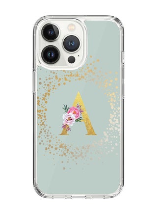 Classic Clear Case For iPhone 15 Pro, Hybrid Soft Case Thin Cover- Custom Monogram Initial Letter Floral Pattern Alphabet - A(Light Green) - pzsku/ZBE0989CE3AD86EF81189Z/45/_/1704350827/448d6528-3ee0-4ab5-8a17-d96d5564e57c