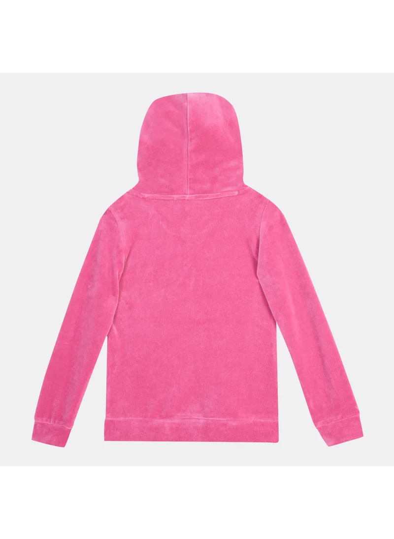 PUMA Kids' Essentials+ Velour Pullover Hoodie