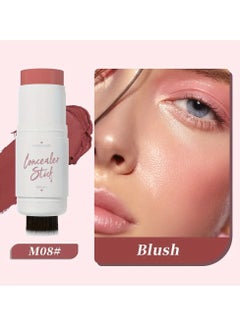 Concealer Stick with Brush Head Blush Makeup Stick Blusher Creamy Stick Long Lasting Waterproof Makeup Stick for Concealer and Brighten Concealer Contour Blush Stick 08 - pzsku/ZBE09C94394BD3F726732Z/45/_/1722516851/5d03bb57-a43c-47aa-afd3-8dd420ca9b15