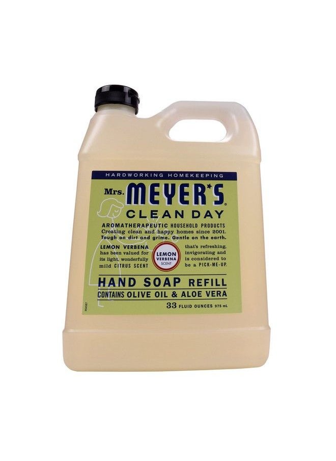 Mrs. Meyer's Clean Day Liquid Hand Soap Refill Bottle Lemon Verbena Scent 33 Fl Oz (Pack Of 2)  - Image 4