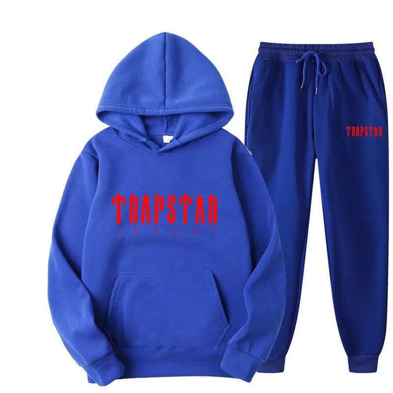 Trapstar Trendy Brand New Men'S And Women'S Hoodie Suit Fleece-Lined Sweatshirt Leisure Sports Two-Piece Set Couple Suit - Image 5