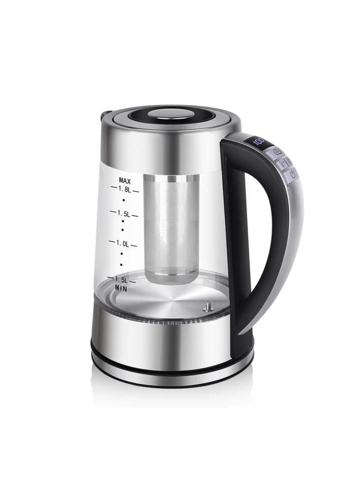 Multi-temperature electric kettle with filter