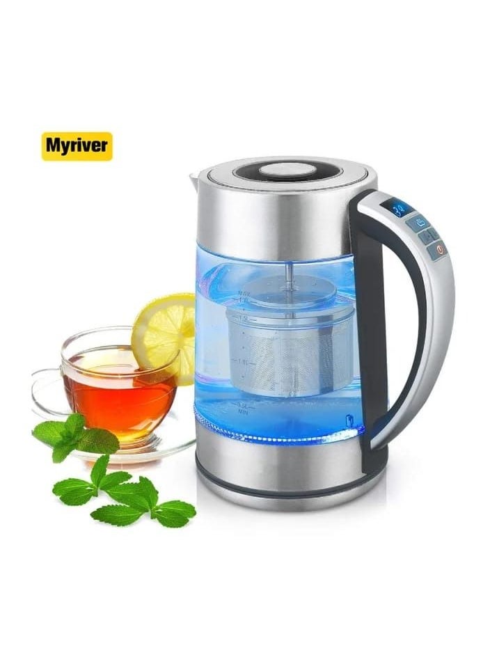 Multi-temperature electric kettle with filter