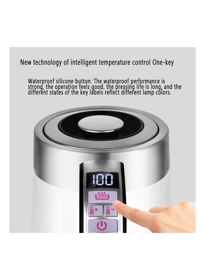 Multi-temperature electric kettle with filter